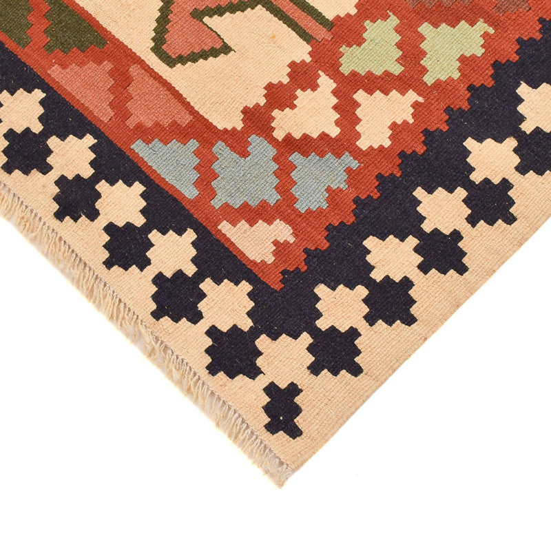 Kelim Carpet - orientalisk matta - 147 x 105 cm - flerfärgad