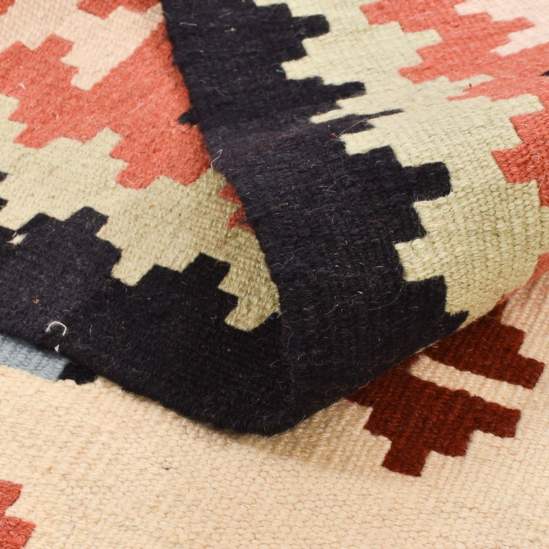 Kelim Carpet - orientalisk matta - 150 x 105 cm - flerfärgad