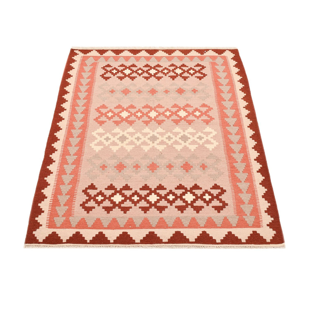 Kelim Carpet - orientalisk matta - 150 x 100 cm - flerfärgad