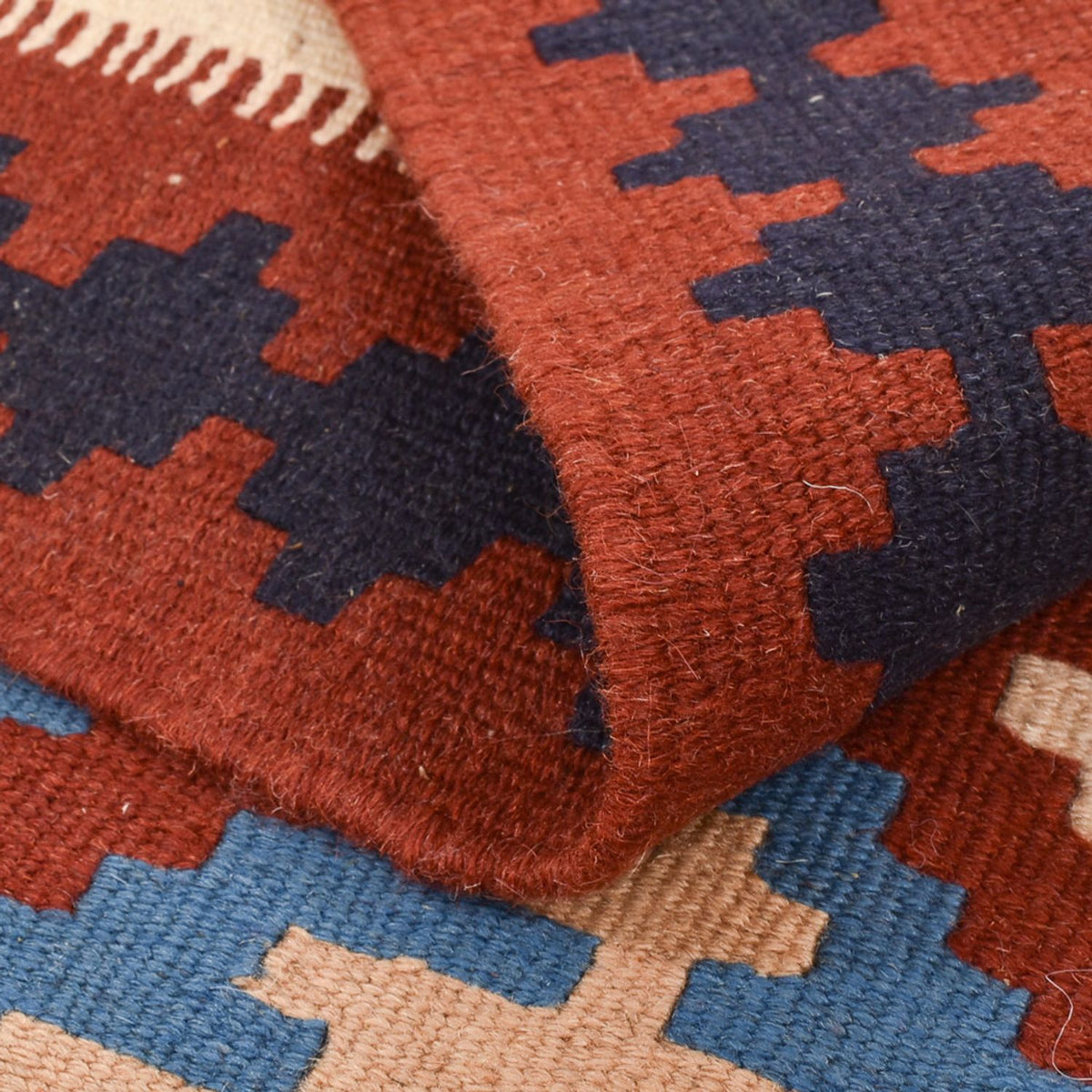 Kelim Carpet - orientalisk matta - 150 x 103 cm - flerfärgad