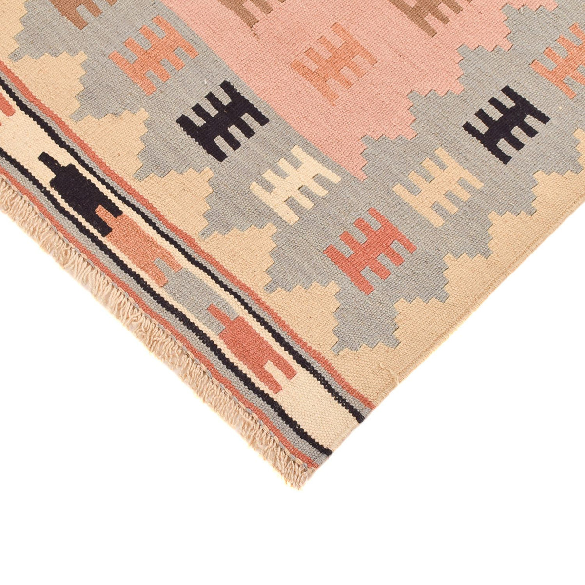 Kelim Carpet - orientalisk matta - 154 x 100 cm - flerfärgad