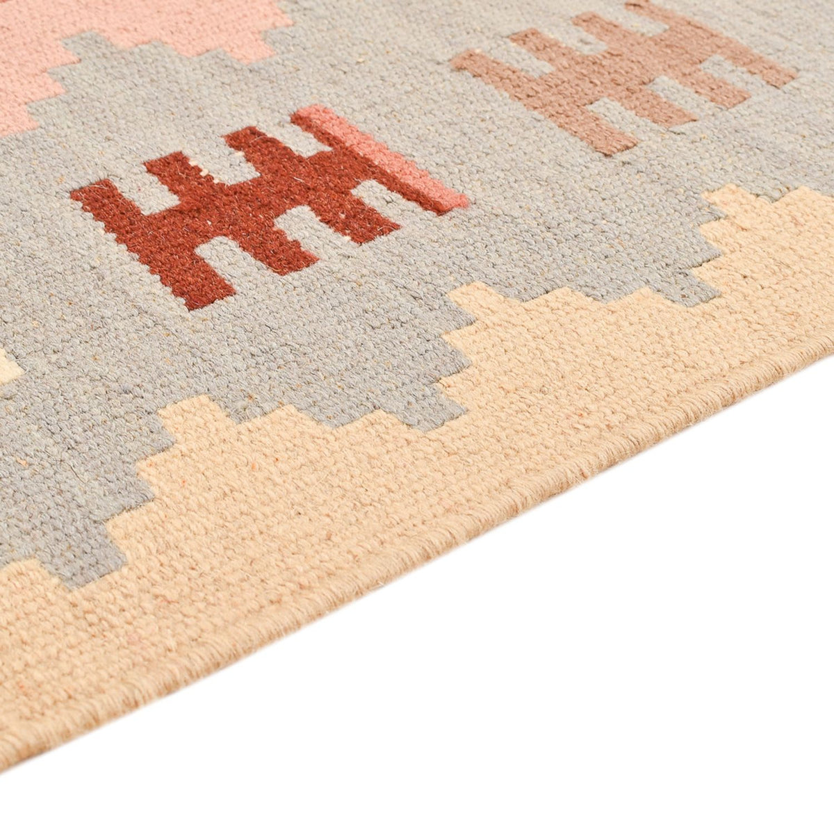 Kelim Carpet - orientalisk matta - 154 x 100 cm - flerfärgad