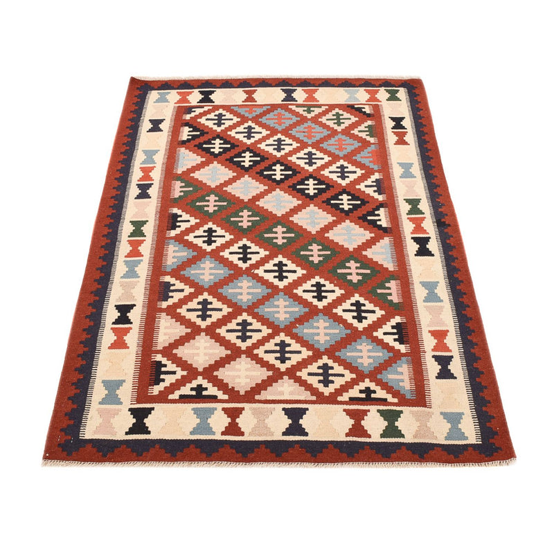 Kelim Carpet - orientalisk matta - 155 x 100 cm - flerfärgad