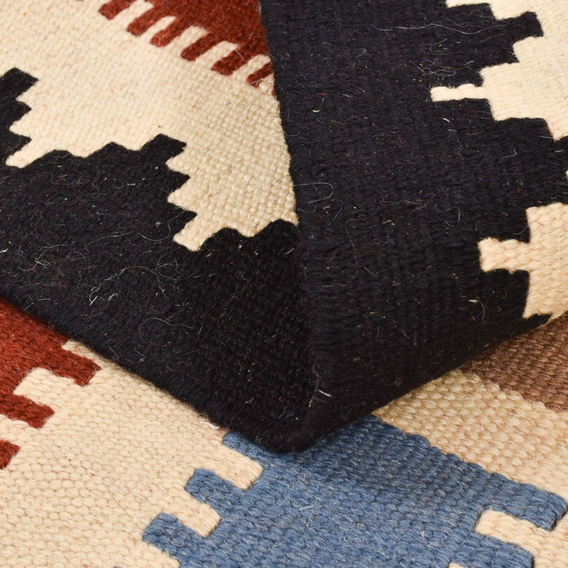 Kelim Carpet - orientalisk matta - 146 x 103 cm - flerfärgad