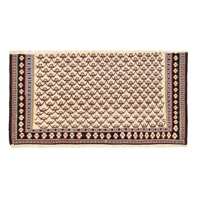 Kelim Carpet - orientalisk matta - 125 x 70 cm - flerfärgad