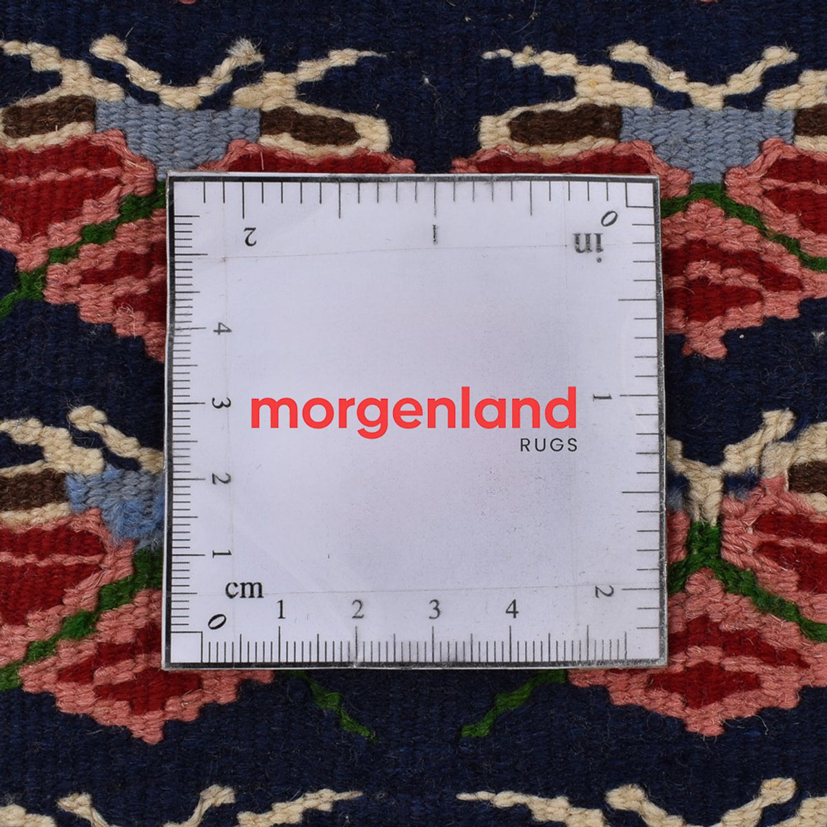 Kelim Carpet - orientalisk matta kvadrat  - 66 x 66 cm - flerfärgad