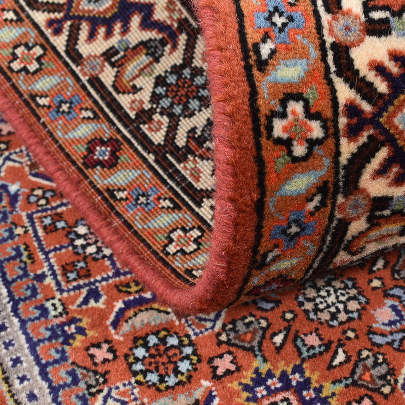 Persisk matta - Bijar - 145 x 78 cm - bordeaux röd