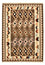Kelim Carpet - orientalisk matta - 145 x 104 cm - flerfärgad
