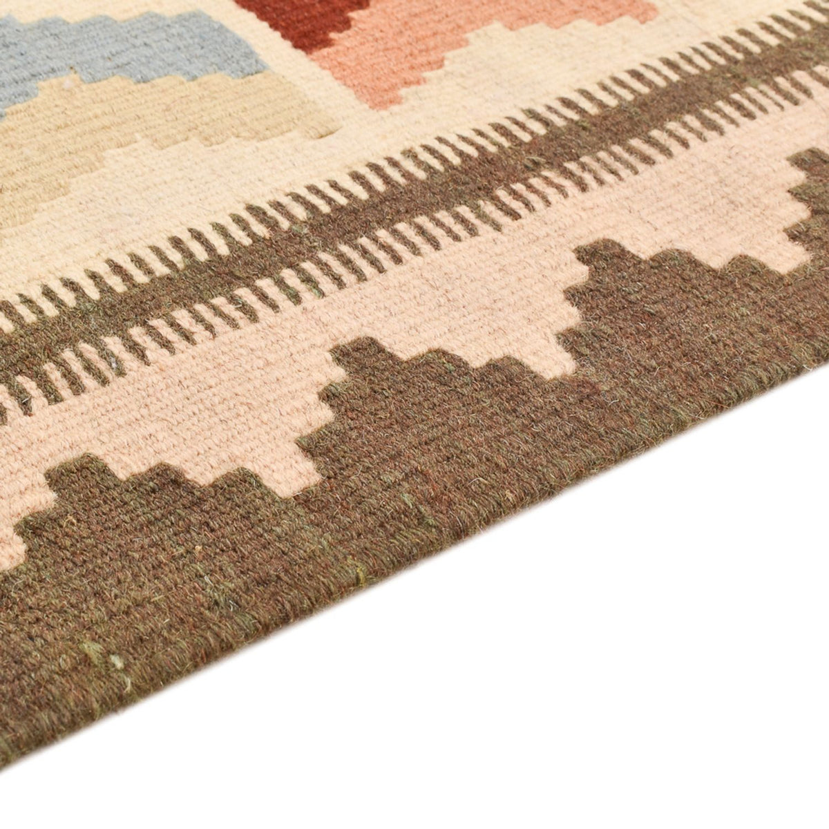 Kelim Carpet - orientalisk matta - 145 x 104 cm - flerfärgad