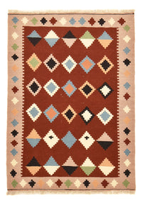 Kelim Carpet - orientalisk matta - 147 x 103 cm - flerfärgad