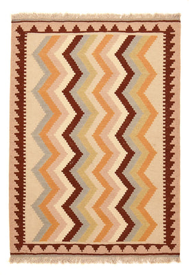 Kelim Carpet - orientalisk matta - 150 x 110 cm - flerfärgad