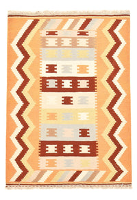 Kelim Carpet - orientalisk matta - 147 x 106 cm - flerfärgad