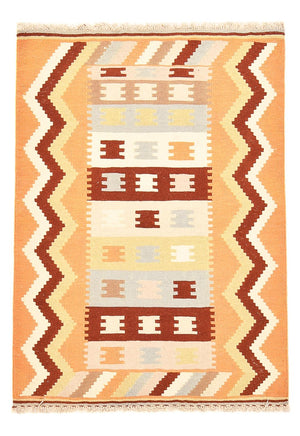 Kelim Carpet - orientalisk matta - 147 x 106 cm - flerfärgad