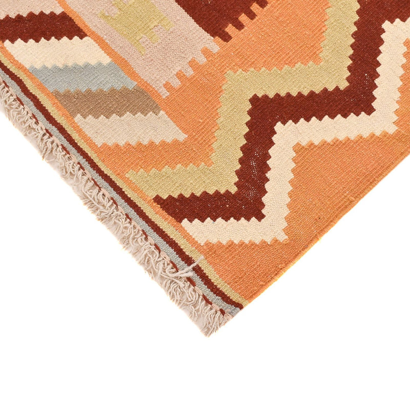 Kelim Carpet - orientalisk matta - 147 x 106 cm - flerfärgad