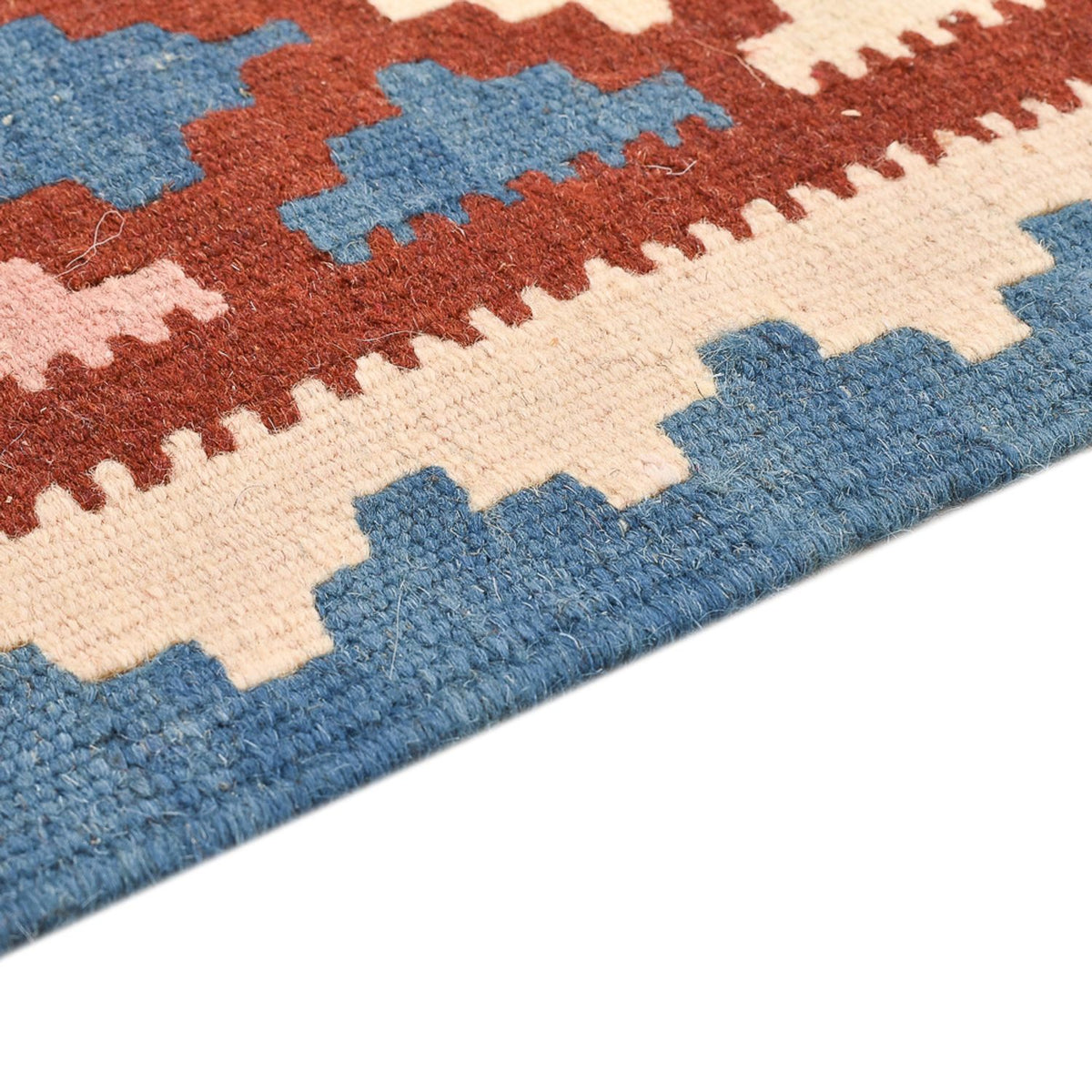 Kelim Carpet - orientalisk matta - 146 x 103 cm - flerfärgad