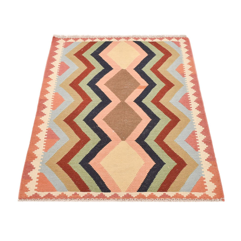 Kelim Carpet - orientalisk matta - 145 x 94 cm - flerfärgad