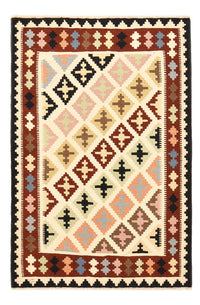 Kelim Carpet - orientalisk matta - 153 x 102 cm - flerfärgad