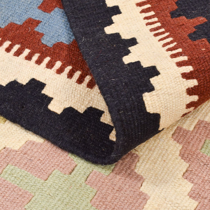 Kelim Carpet - orientalisk matta - 153 x 102 cm - flerfärgad