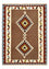 Kelim Carpet - orientalisk matta - 147 x 104 cm - flerfärgad
