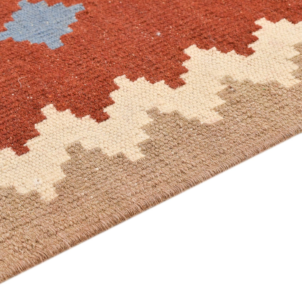 Kelim Carpet - orientalisk matta - 150 x 105 cm - flerfärgad