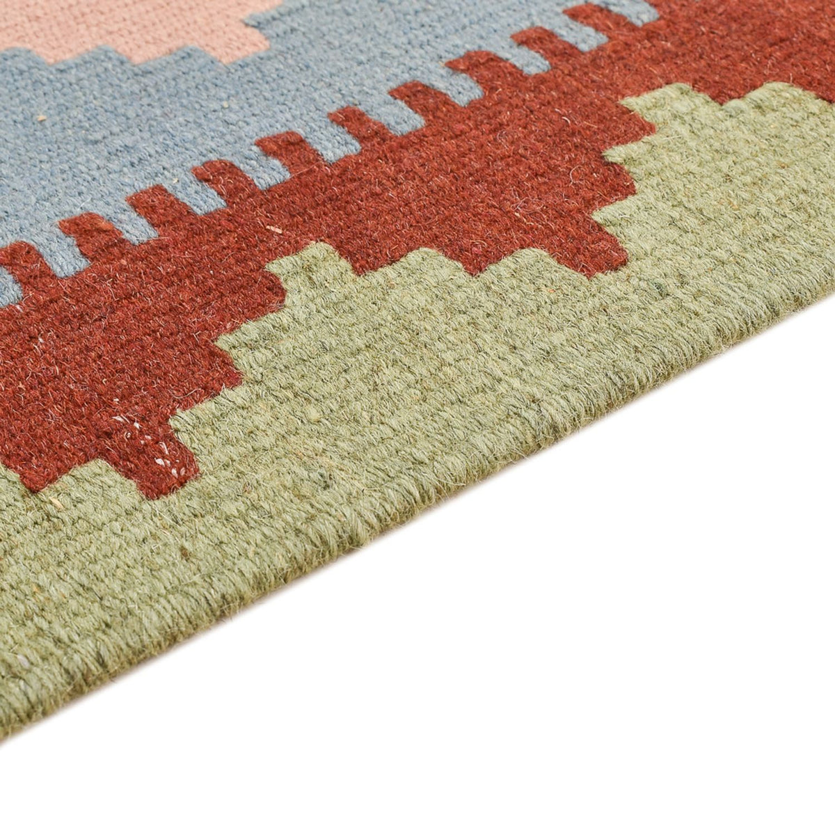 Kelim Carpet - orientalisk matta - 144 x 102 cm - flerfärgad