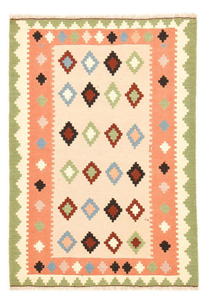 Kelim Carpet - orientalisk matta - 150 x 102 cm - flerfärgad