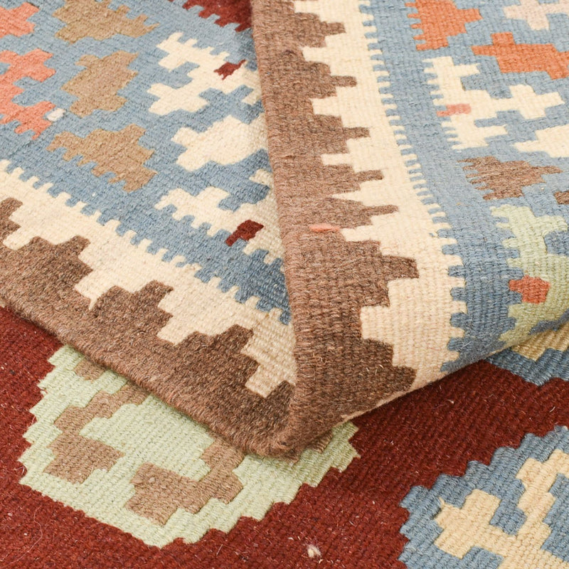 Kelim Carpet - orientalisk matta - 145 x 107 cm - flerfärgad