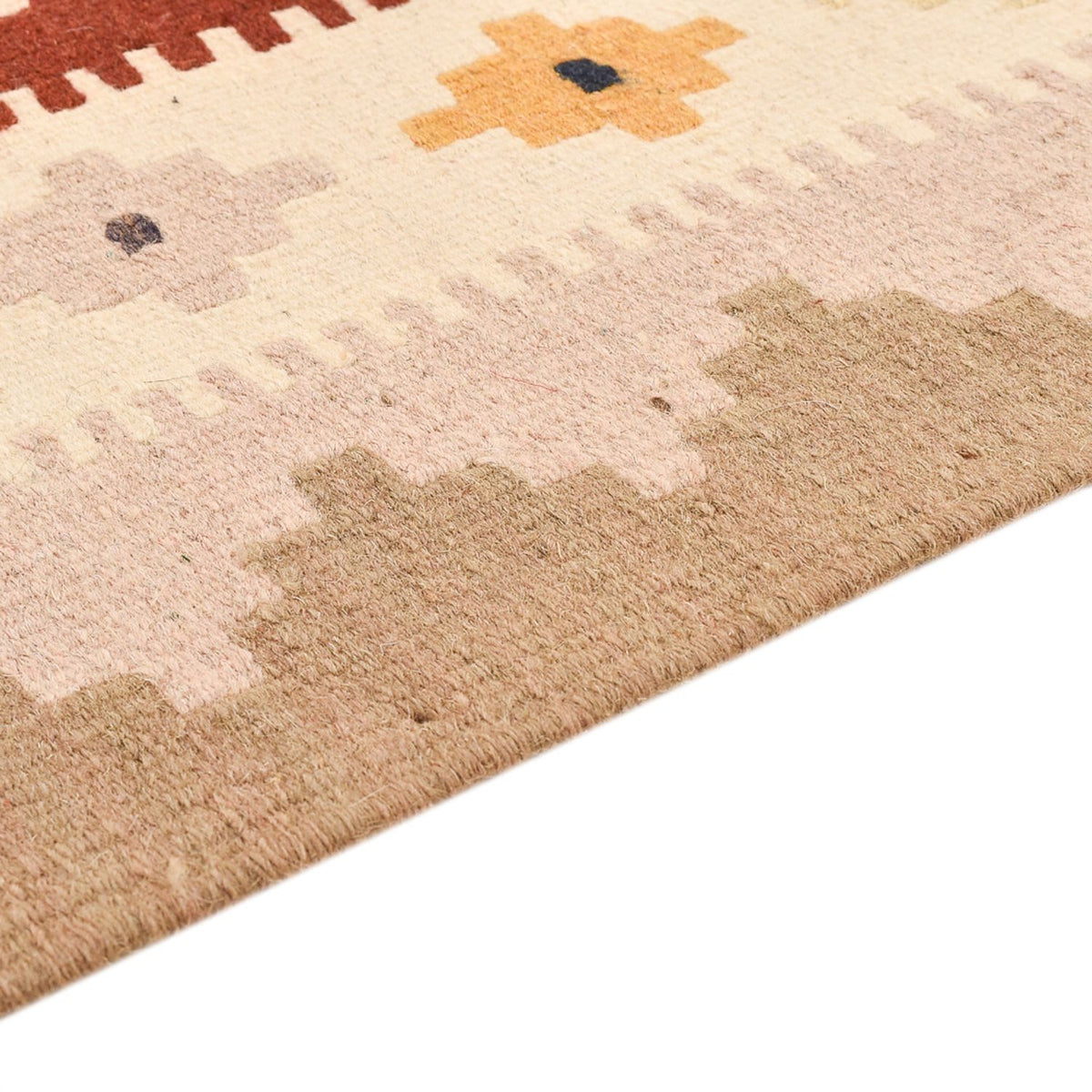 Kelim Carpet - orientalisk matta - 150 x 103 cm - flerfärgad