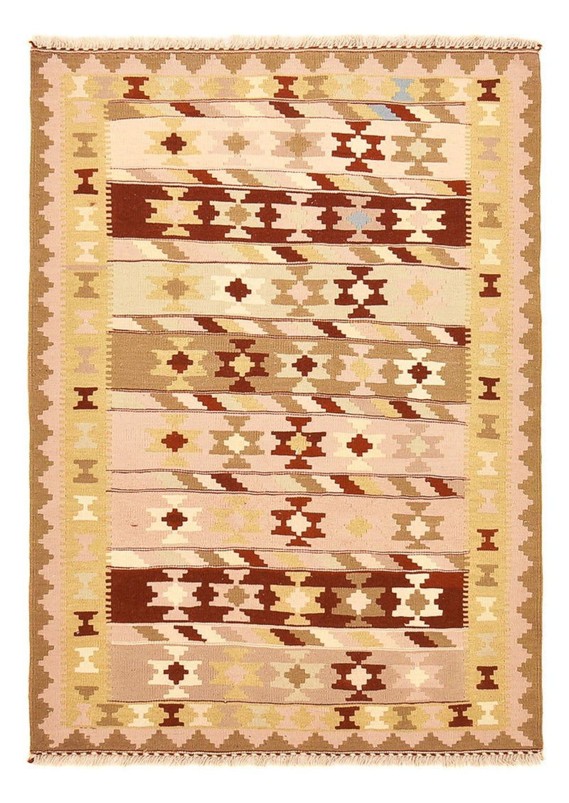 Kelim Carpet - orientalisk matta - 150 x 104 cm - flerfärgad
