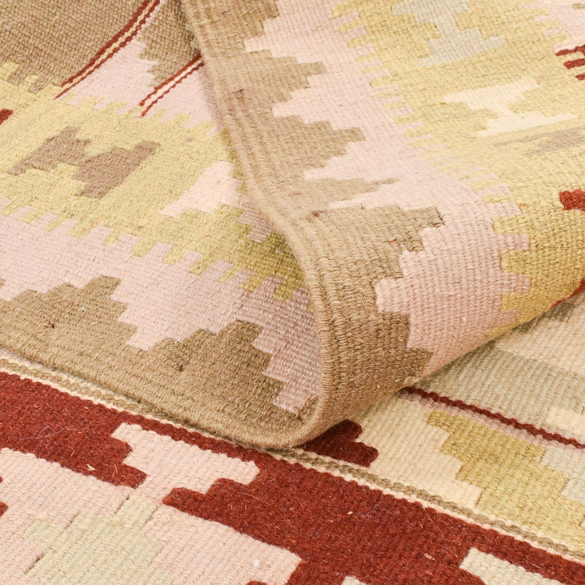 Kelim Carpet - orientalisk matta - 150 x 104 cm - flerfärgad