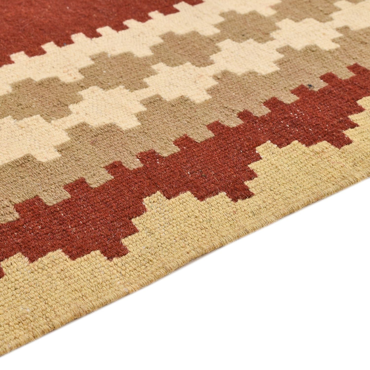 Kelim Carpet - orientalisk matta - 155 x 100 cm - flerfärgad