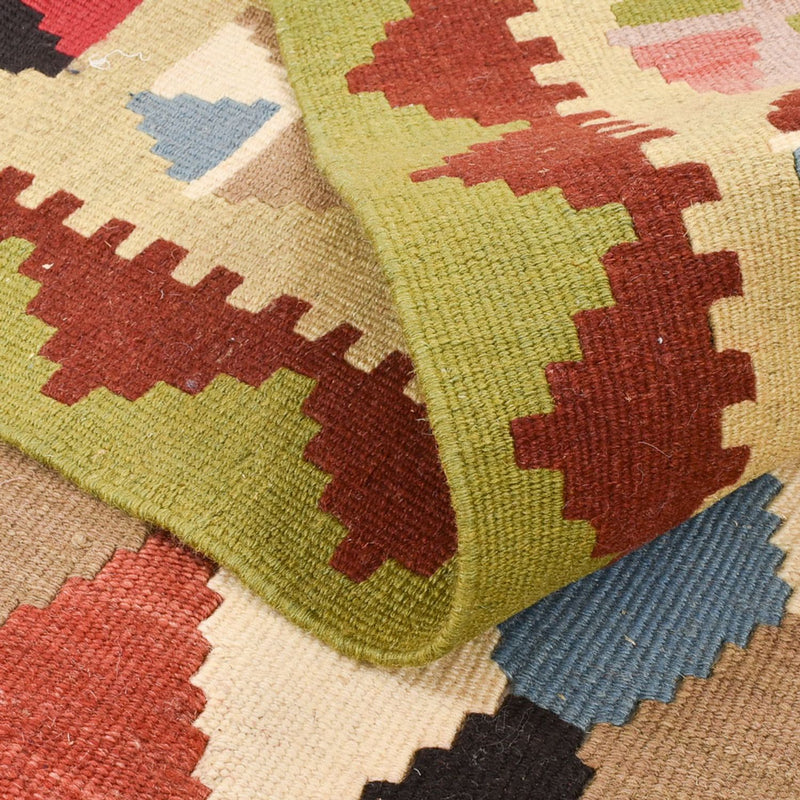 Kelim Carpet - orientalisk matta - 157 x 98 cm - flerfärgad