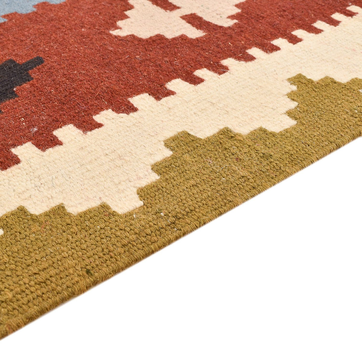 Kelim Carpet - orientalisk matta - 150 x 98 cm - flerfärgad