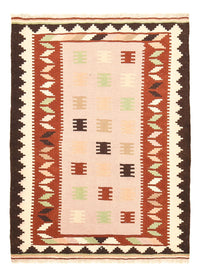 Kelim Carpet - orientalisk matta - 142 x 102 cm - flerfärgad