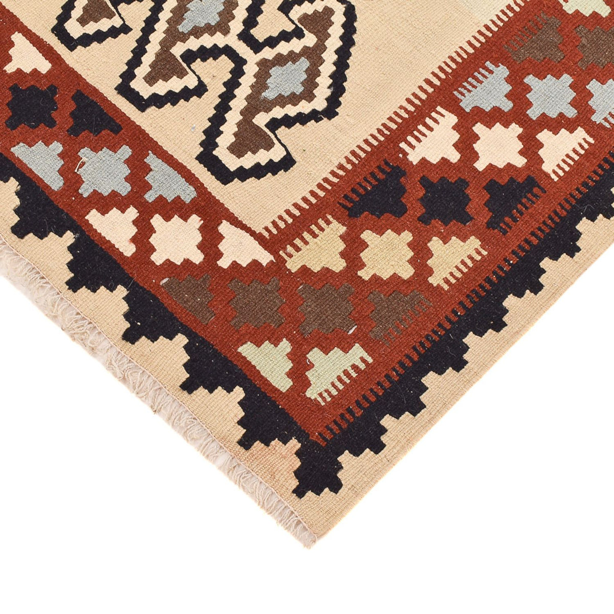 Kelim Carpet - orientalisk matta - 148 x 105 cm - flerfärgad