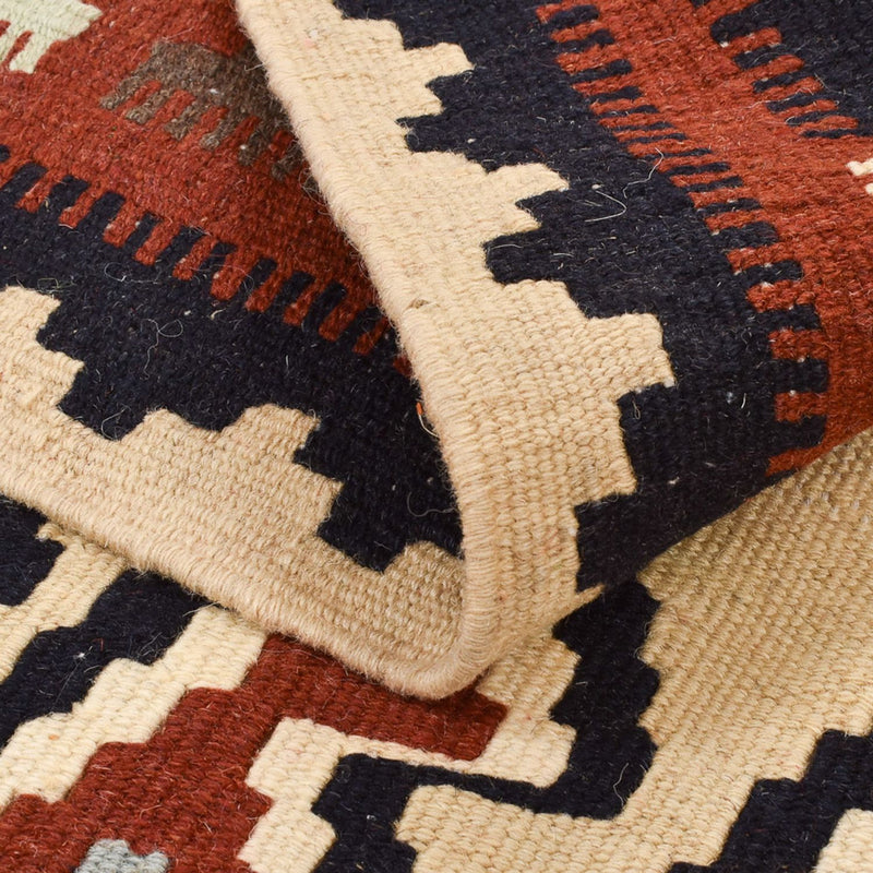 Kelim Carpet - orientalisk matta - 148 x 105 cm - flerfärgad