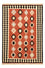 Kelim Carpet - orientalisk matta - 147 x 100 cm - flerfärgad