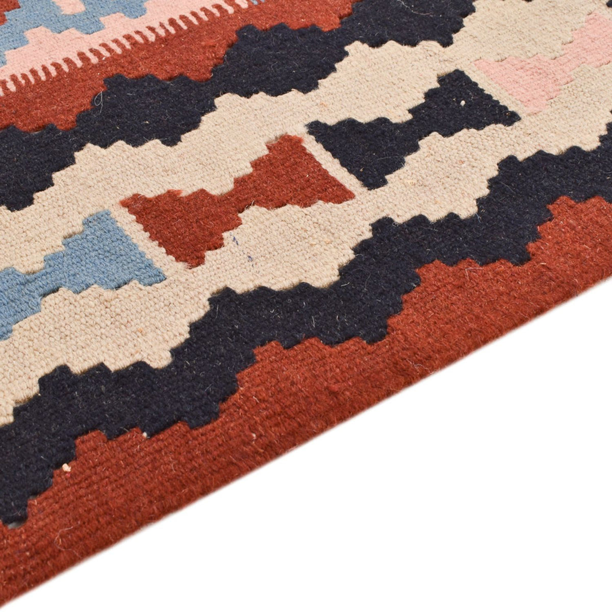 Kelim Carpet - orientalisk matta - 146 x 100 cm - flerfärgad