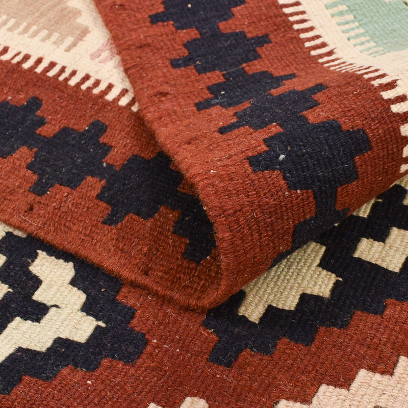 Kelim Carpet - orientalisk matta - 144 x 103 cm - flerfärgad