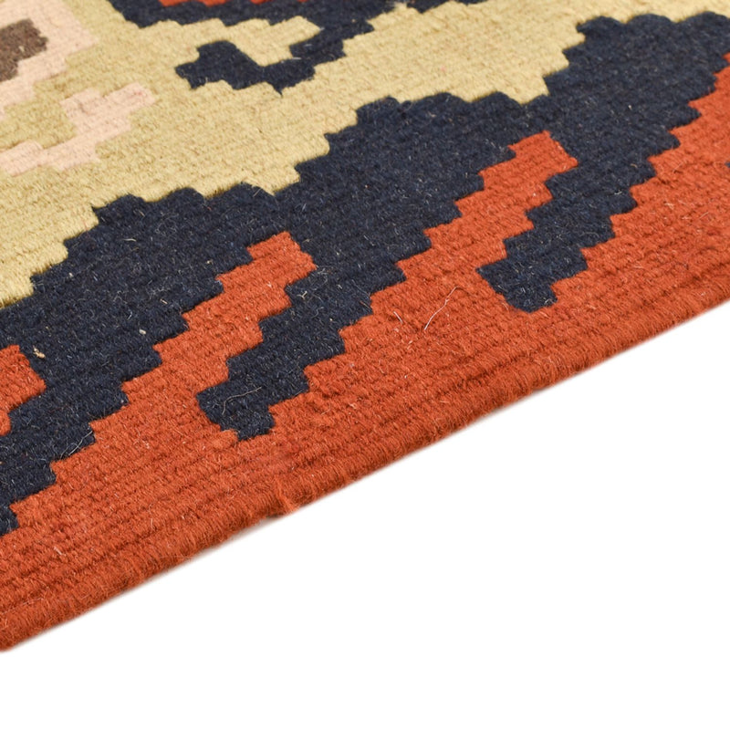 Kelim Carpet - orientalisk matta - 140 x 104 cm - flerfärgad