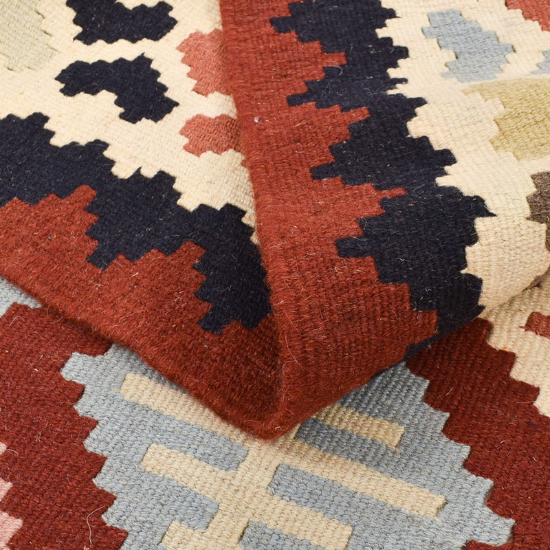 Kelim Carpet - orientalisk matta - 147 x 103 cm - flerfärgad