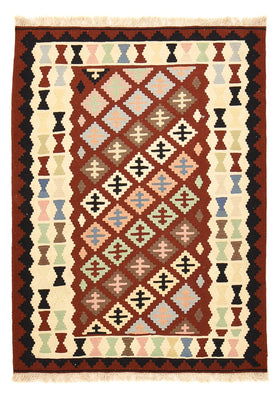 Kelim Carpet - orientalisk matta - 148 x 110 cm - flerfärgad