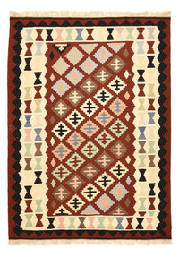 Kelim Carpet - orientalisk matta - 148 x 110 cm - flerfärgad