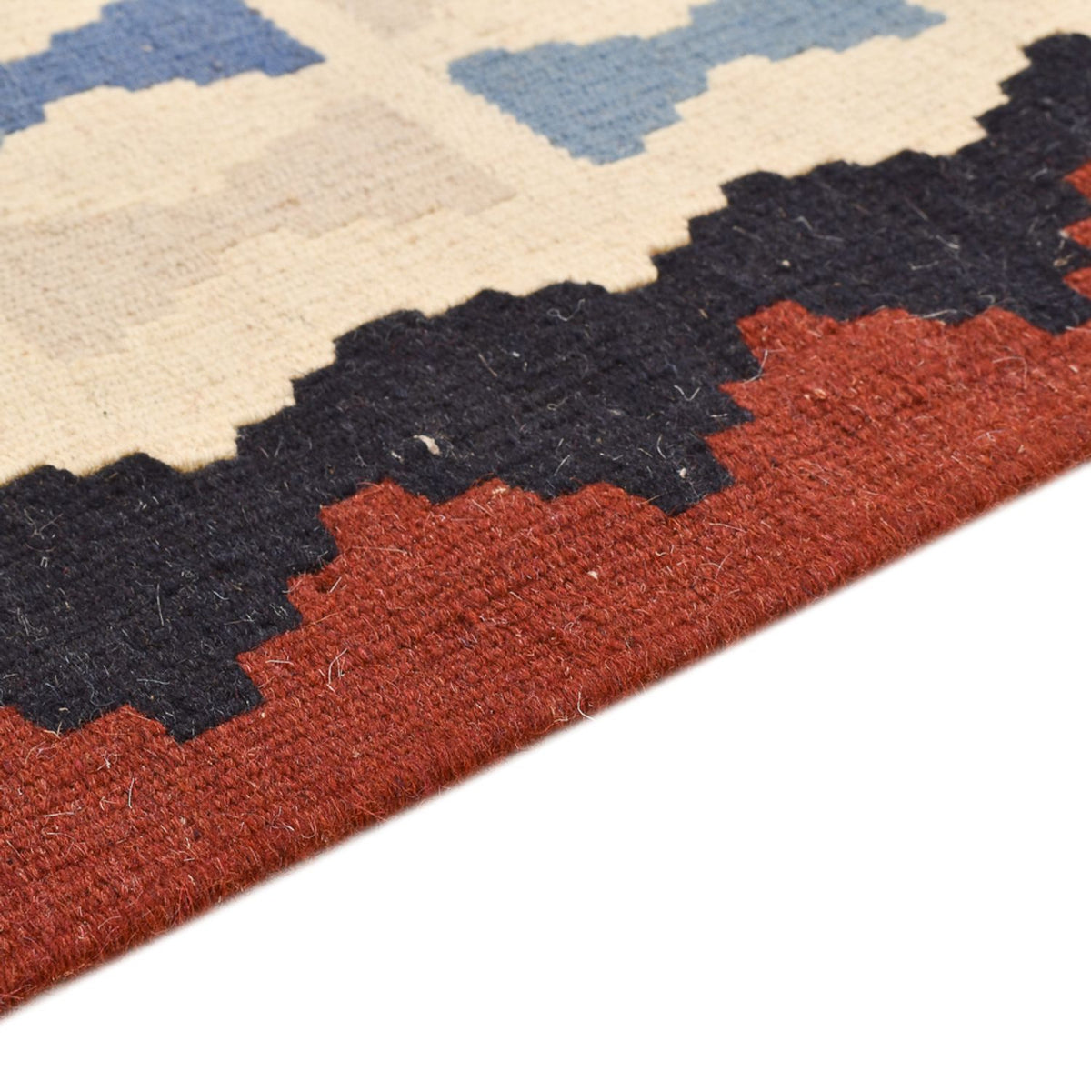 Kelim Carpet - orientalisk matta - 148 x 110 cm - flerfärgad