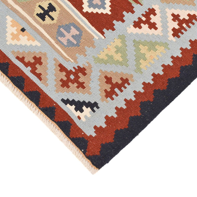 Kelim Carpet - orientalisk matta - 146 x 103 cm - flerfärgad