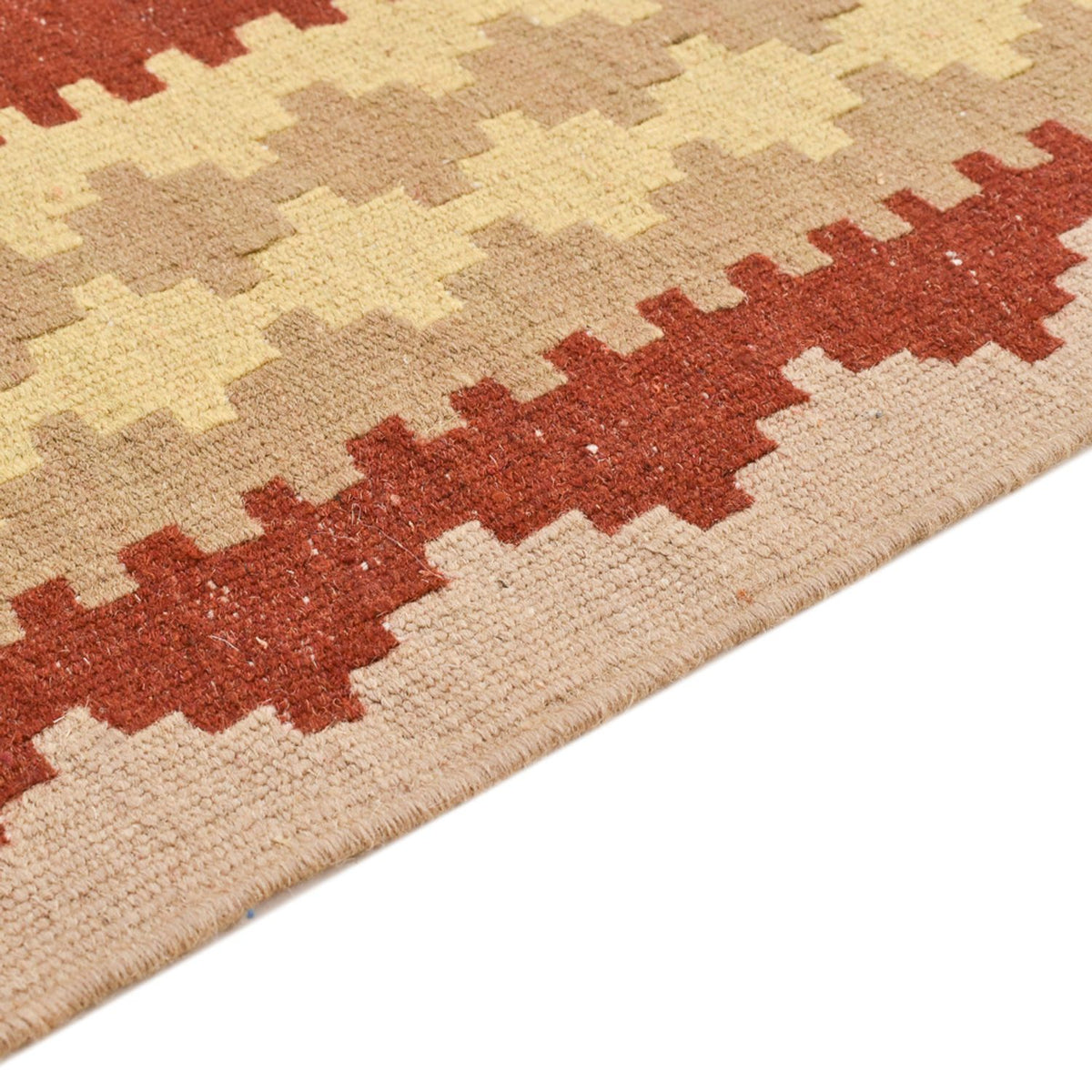 Kelim Carpet - orientalisk matta - 150 x 100 cm - flerfärgad