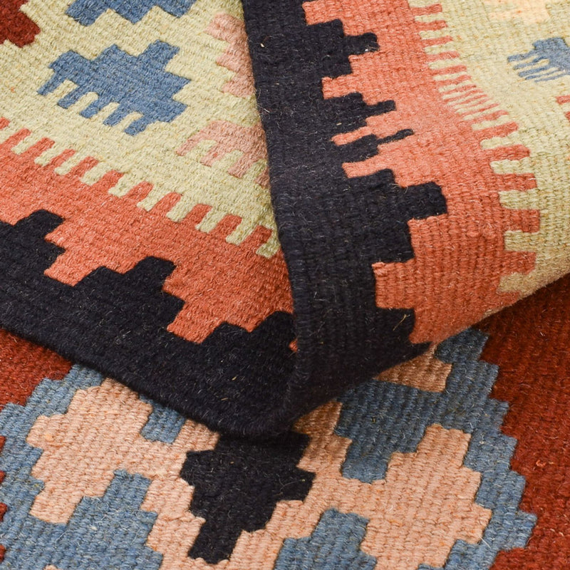 Kelim Carpet - orientalisk matta - 149 x 103 cm - flerfärgad