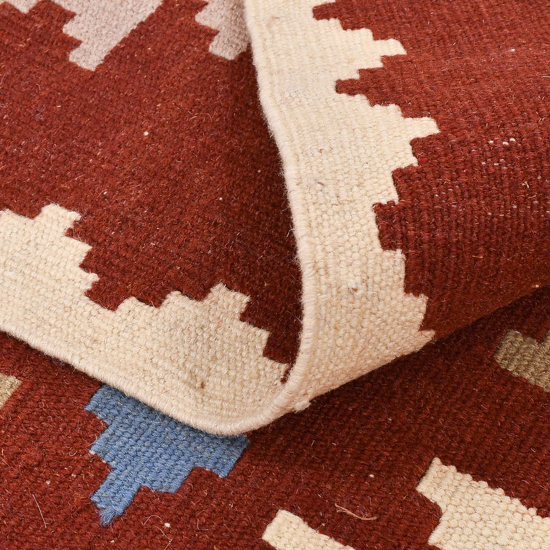 Kelim Carpet - orientalisk matta - 153 x 105 cm - flerfärgad