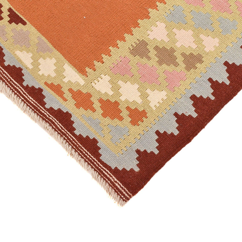 Kelim Carpet - orientalisk matta - 148 x 100 cm - flerfärgad