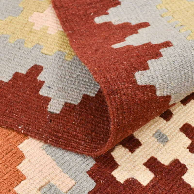 Kelim Carpet - orientalisk matta - 148 x 100 cm - flerfärgad